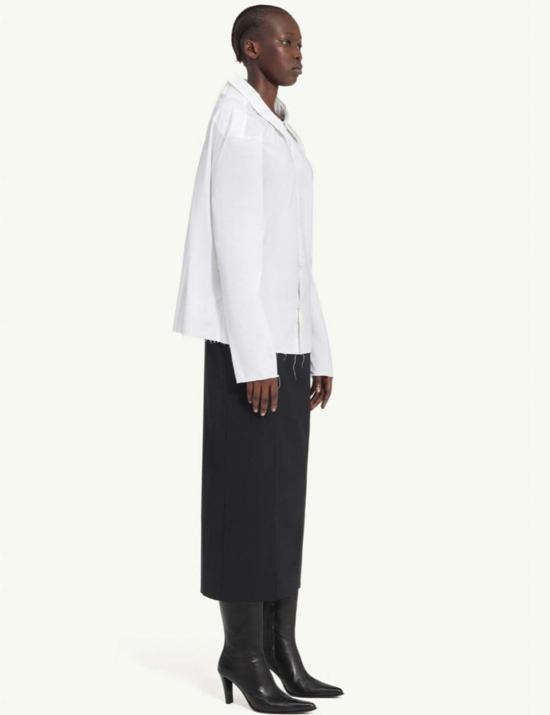  MM6 메종마르지엘라 셔츠 Mm6 메종 마르지엘라 코튼 팝린 셔츠 - MM6 MAISON MARGIELA