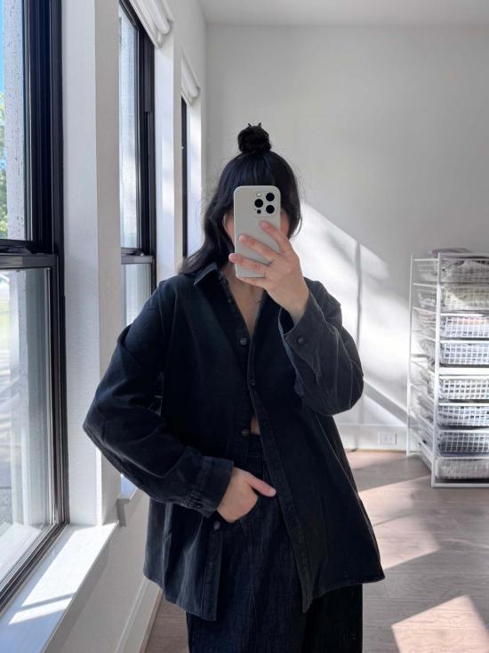  르 본 숍 데님 자켓 르 봉 숍 테오 헤비 데님 재킷 - Le Bon Shoppe