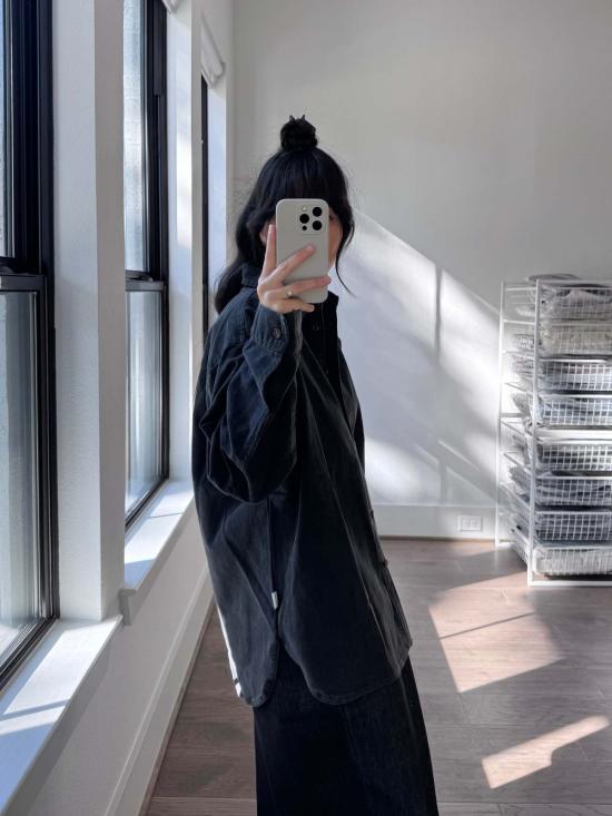  르 본 숍 데님 자켓 르 봉 숍 테오 헤비 데님 재킷 - Le Bon Shoppe