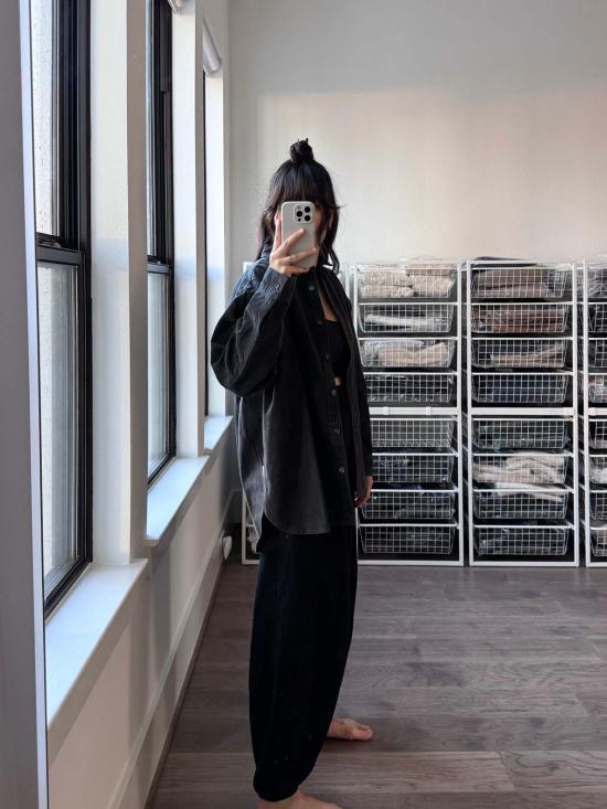  르 본 숍 데님 자켓 르 봉 숍 테오 헤비 데님 재킷 - Le Bon Shoppe