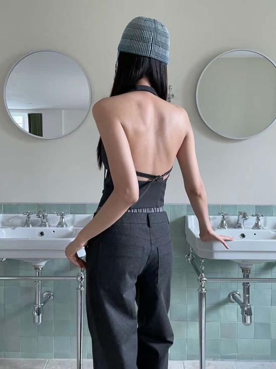  더 엔케이씨 스토어 베스트 Nkc 스토어 레이븐 홀터 조끼 - The NKC Store