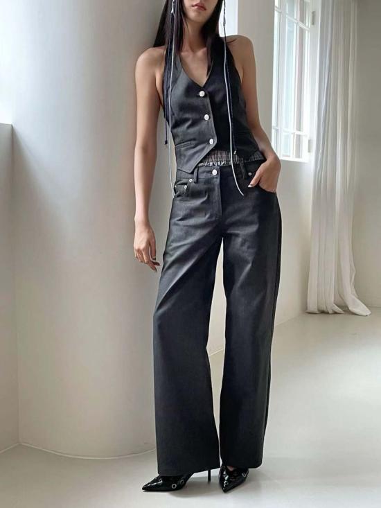  더 엔케이씨 스토어 베스트 Nkc 스토어 레이븐 홀터 조끼 - The NKC Store