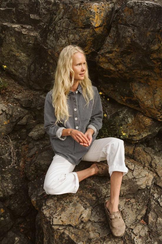  쉽 서플라이 블라우스 선박 공급 커티스 탑 - SHIP SUPPLY