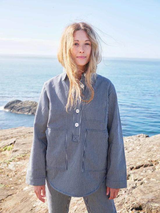  쉽 서플라이 블라우스 선박 공급 커티스 탑