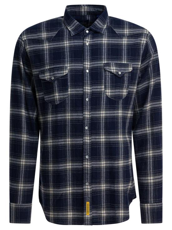 25FW B.D.배기스 셔츠 TEXAS B2502601 BLUE