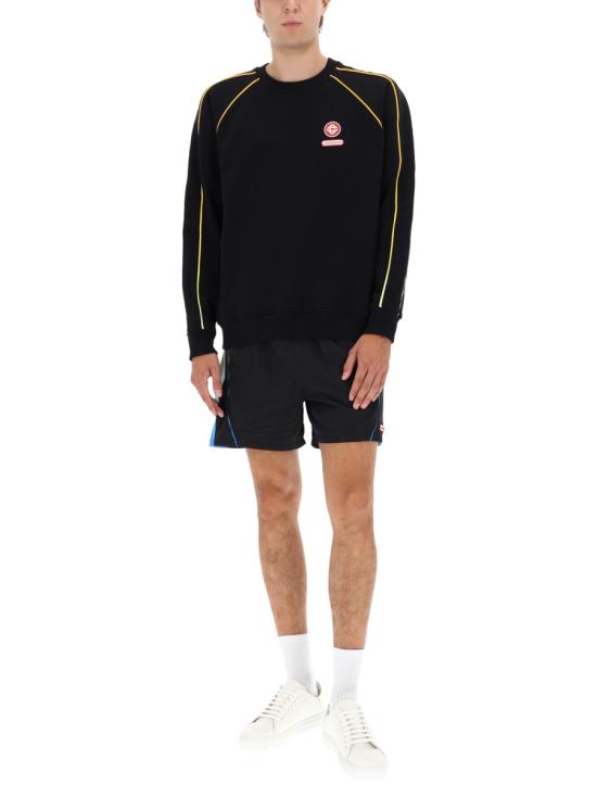 25FW 카사블랑카 긴팔 티셔츠 M AW25 JTP 437 01BLACK - CASABLANCA