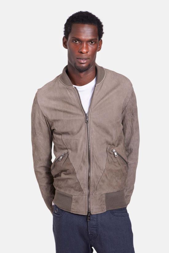  조르지오 브라토 봄버 자켓 가죽 봄버 아네토