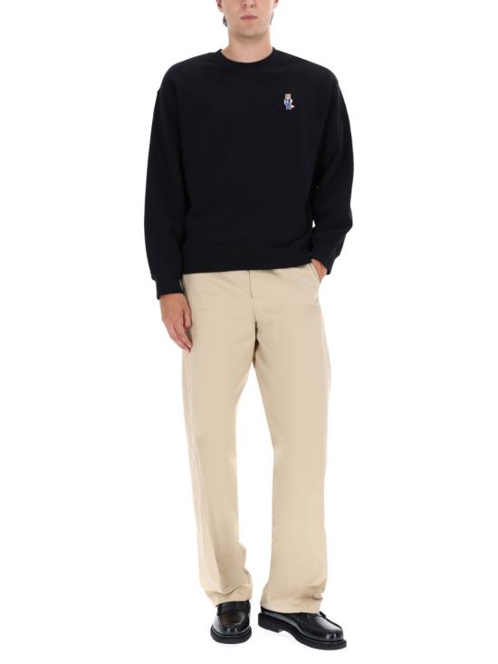 25FW 메종키츠네 드레스드 폭스 컴포트 스웨트셔츠 PM00310KM0341 P199 BLACK - MAISON KITSUNE