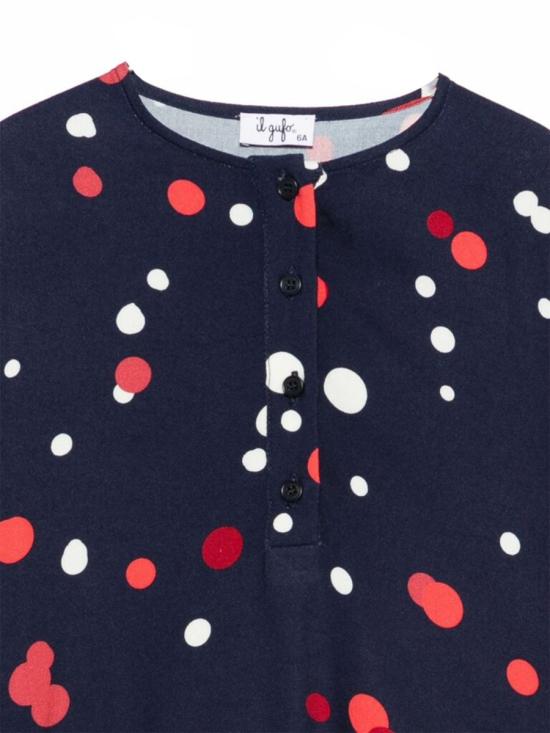 25FW [키즈] 일 구포 원피스 A25GVL0001R4008K 495 BLUE - IL GUFO