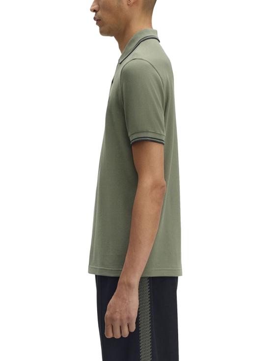25FW 프레드페리 폴로 티셔츠 FP M3600P 55 Z50 GREEN - FRED PERRY