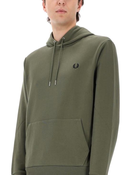 25FW 프레드페리 긴팔 티셔츠 FP M2643 55 Z50 GREEN - FRED PERRY