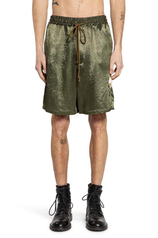 25FW 송포더뮤트 숏팬츠 252MST050F ACEDPTL GREEN