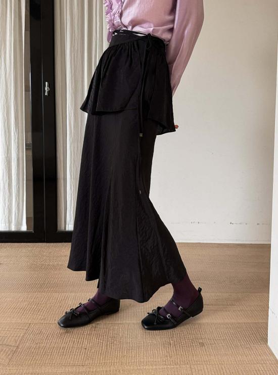  더 엔케이씨 스토어 미디 스커트 Nkc 스토어 스테파니 2피스 스커트 - The NKC Store