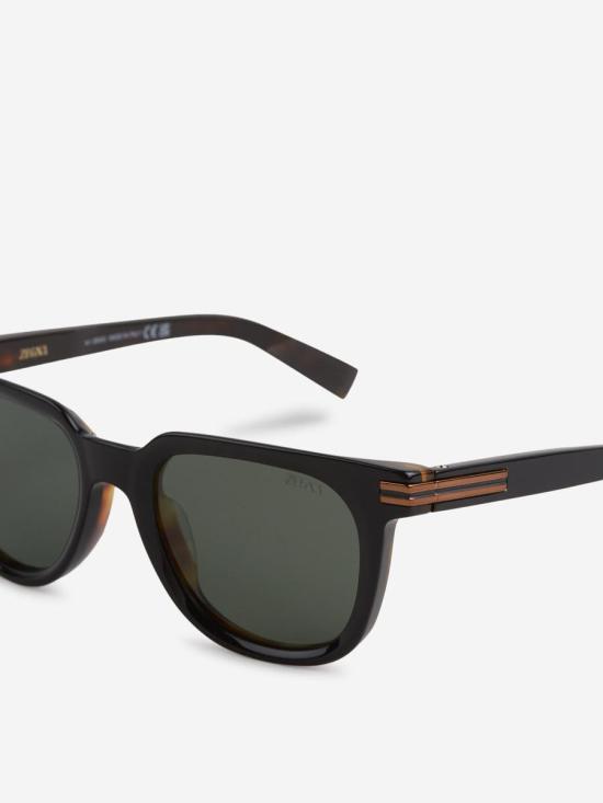 25FW 에르메네질도제냐 안경 EZ024850 05RBlack - ERMENEGILDO ZEGNA