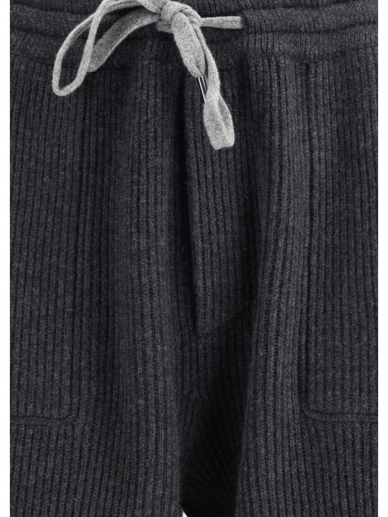 25FW 브루넬로 쿠치넬리 숏팬츠 M22704849G CZA06 GREY - BRUNELLO CUCINELLI