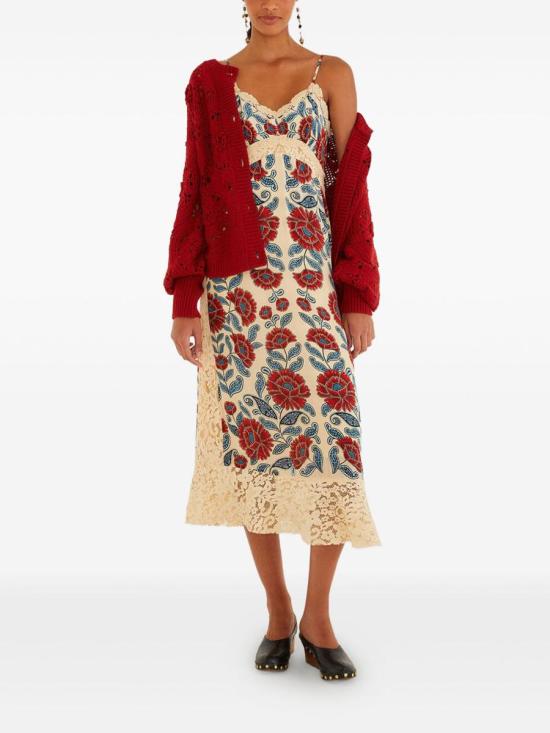 25FW 팜 리오 가디건 345805 L0028 RED - FARM RIO