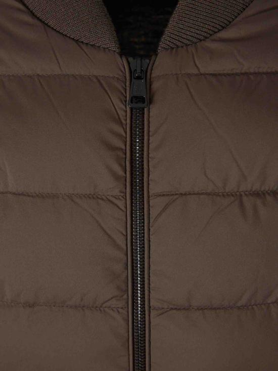 25FW 몽클레어 패딩 울 집업 가디건 K20919B00015M1131 243 MILITARY GREEN - MONCLER