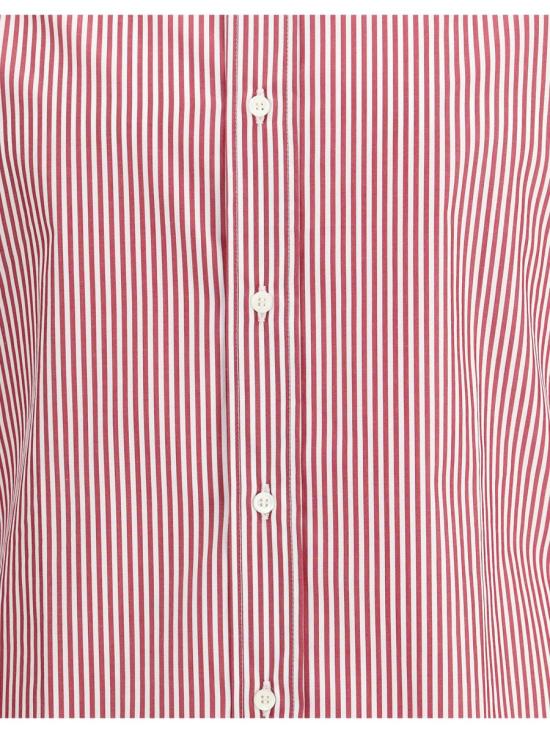 25FW 브루넬로 쿠치넬리 긴팔 셔츠 MY6491716 C008 RED - BRUNELLO CUCINELLI