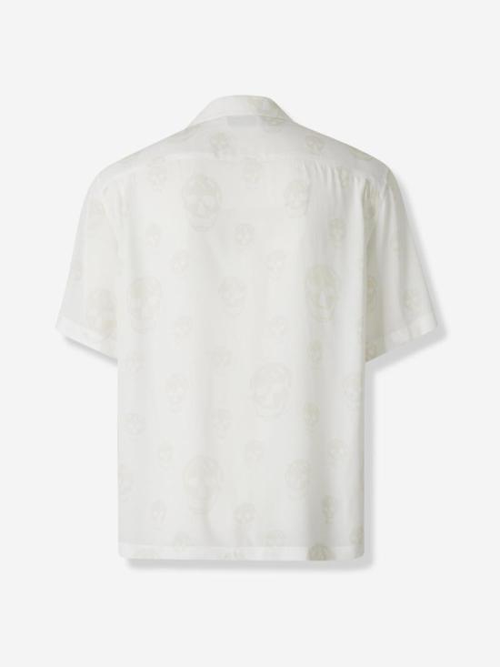 25FW 알렉산더 맥퀸 긴팔 셔츠 847304QRACU 9304CREAM IVORY WHITE - ALEXANDER MCQUEEN