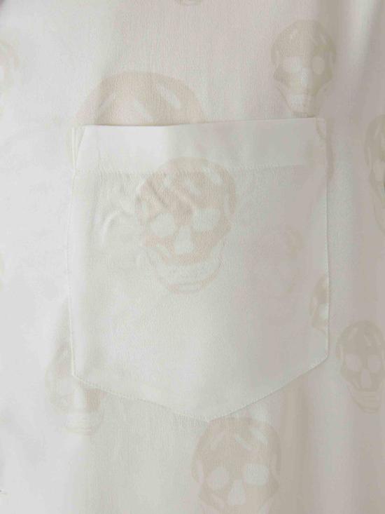 25FW 알렉산더 맥퀸 긴팔 셔츠 847304QRACU 9304CREAM IVORY WHITE - ALEXANDER MCQUEEN