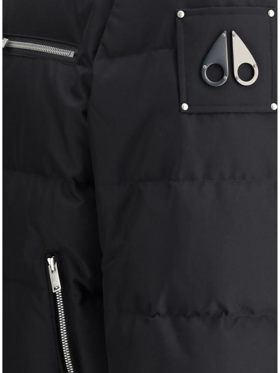 25FW 무스너클 클라우드 패딩 봄버 자켓  M35MB005S 305 Black - MOOSE KNUCKLES