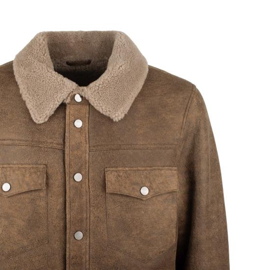 25FW 스워드 가죽 자켓 SA25 5153 BROWN - S.W.O.R.D