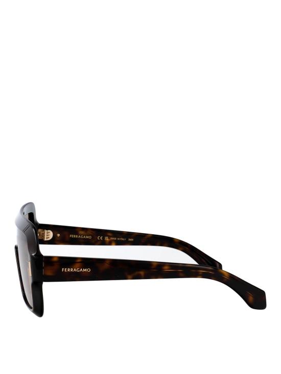 25FW 살바토레 페라가모 선글라스 SF2061SE242 Brown - SALVATORE FERRAGAMO