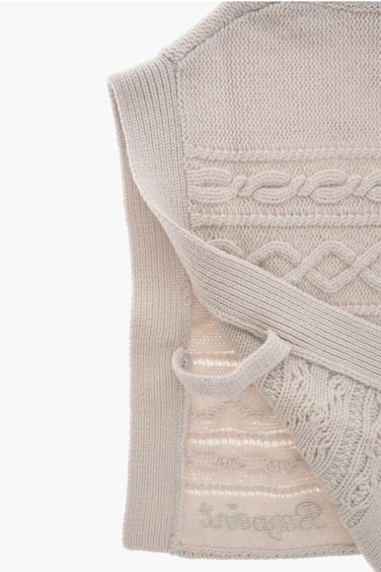  [키즈] 봉쁘앙 터틀넥 니트 W04GJUK00014108 Beige - BONPOINT