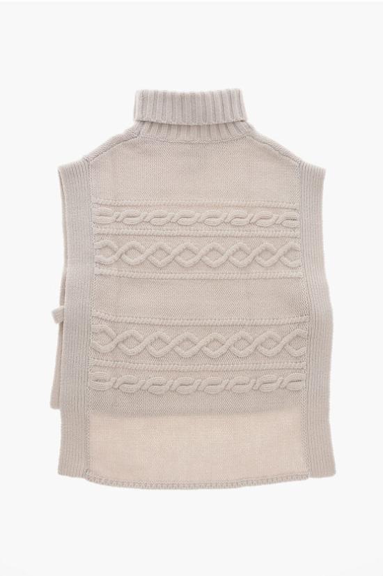  [키즈] 봉쁘앙 터틀넥 니트 W04GJUK00014108 Beige - BONPOINT