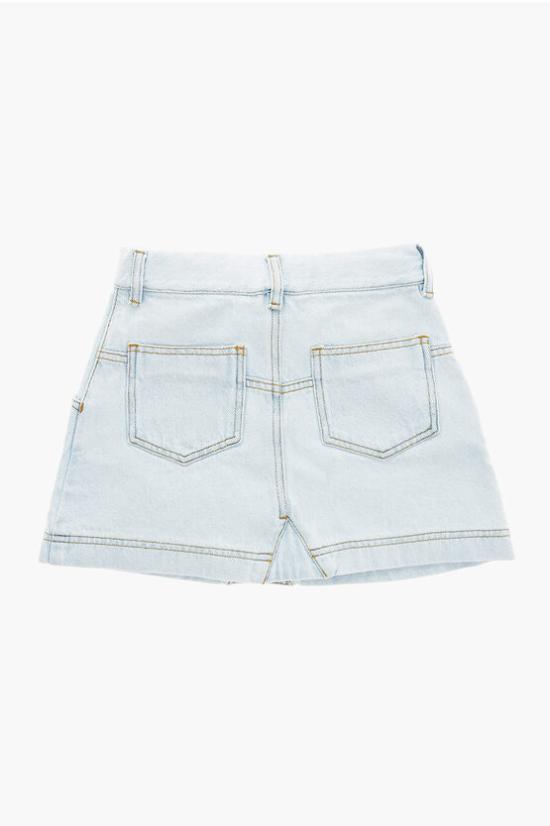  [키즈] 디올 스커트 4WBM12SKTE533 Light blue - DIOR