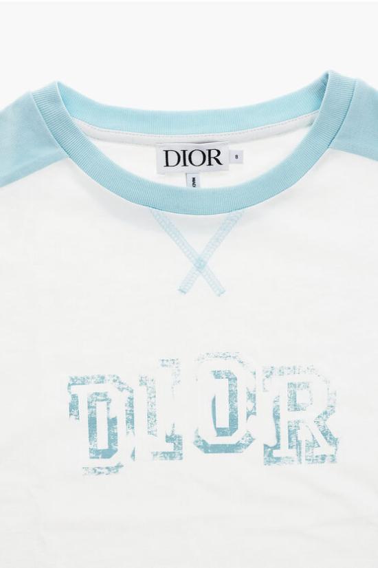 [키즈] 디올 티셔츠 4WBM23TEEF013 White - DIOR