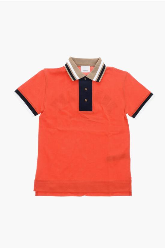  [키즈] 버버리 폴로 셔츠 8069511RED Orange