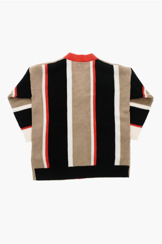  [키즈] 버버리 가디건 8066911ARCHIVEBEIGE Multicolor - BURBERRY