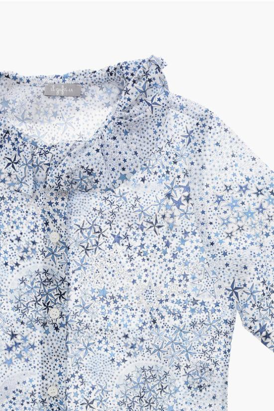  [키즈] 일 구포 셔츠 A23CL169C4111433 Blue - IL GUFO