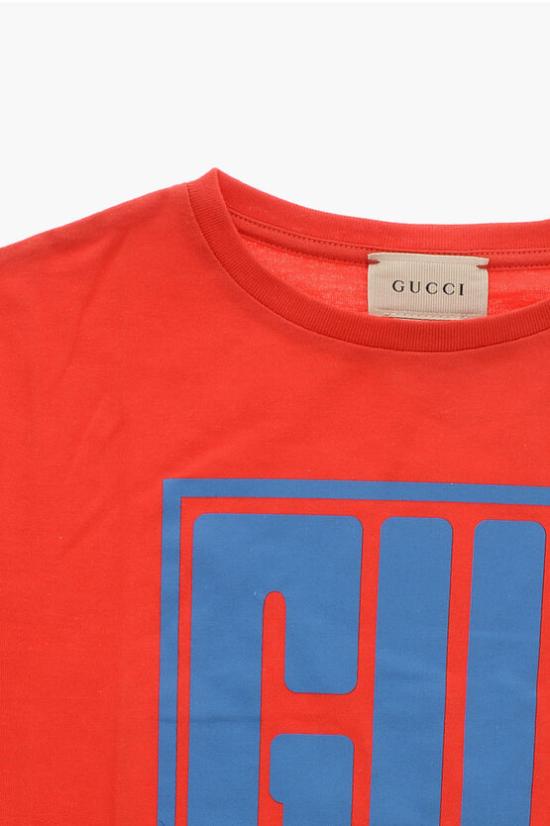  [키즈] 구찌 티셔츠 561651XJGN86178 Red - GUCCI