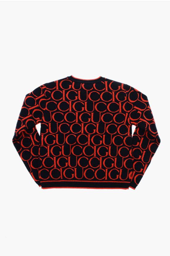  [키즈] 구찌 풀오버 793234XKD6I4025 Blu Rosso - GUCCI