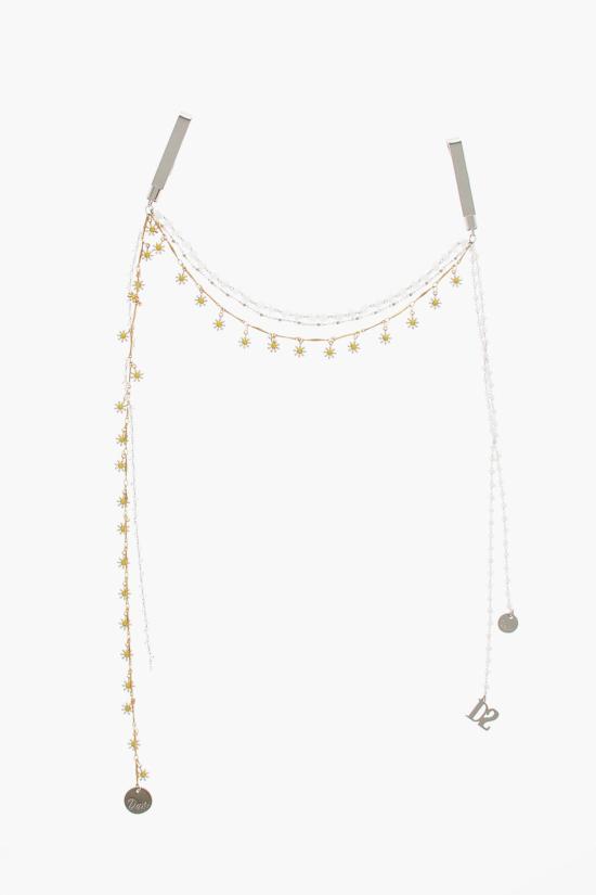  디스퀘어드2 네크리스 CHM0093 37000364 M803 Bianco Oro
