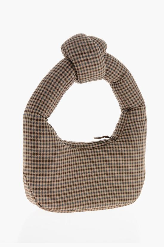  어웨이크 모드 숄더백 AW22 PSS23 BG04 EIGEGINGHAM BROWN CHECK Beige - A.W.A.K.E. MODE