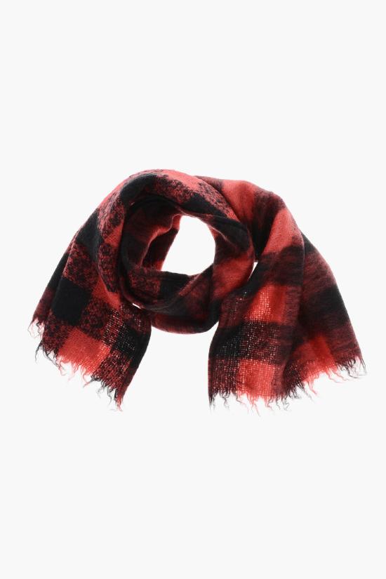  마시모 피옴보 머플러/스카프 1126 J10 Nero Rosso