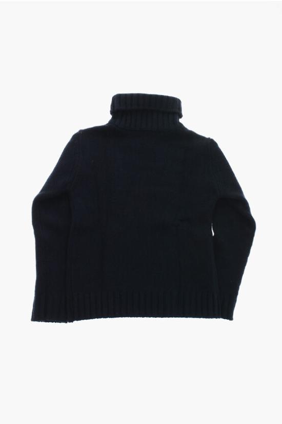  [키즈] 봉쁘앙 터틀넥 니트 W03BJUK00012070 Blue - BONPOINT