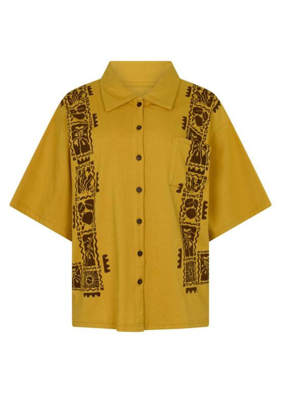  Ciao Ciao Vacation 블라우스 챠오 챠오 휴가 썬 크랩 치카 알렉시아 셔츠 - OTHER BRANDS