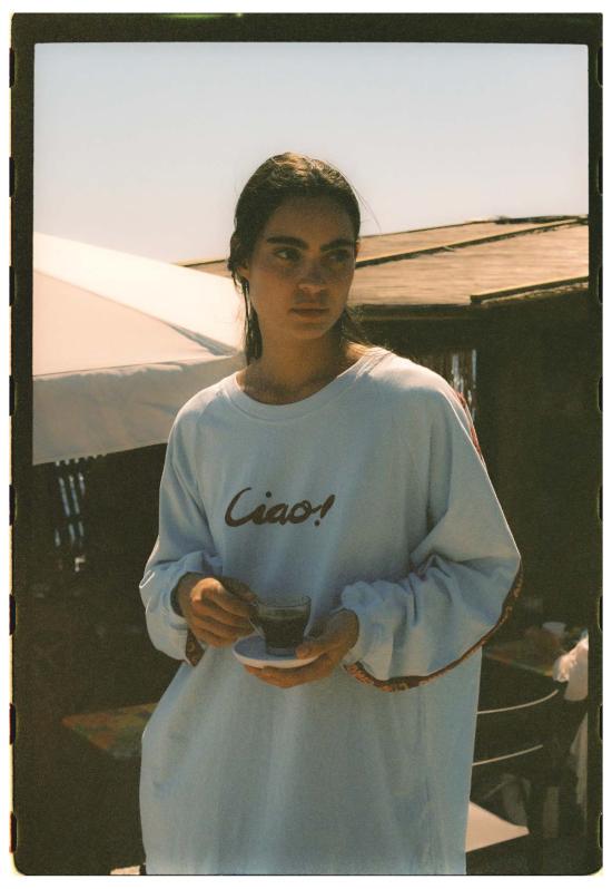  차오 차오 베케이션 긴팔 티셔츠 Ciao Ciao Vacation Amatriciana - CIAO CIAO VACATION