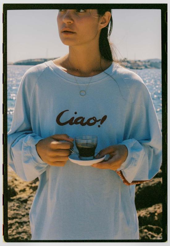  차오 차오 베케이션 긴팔 티셔츠 Ciao Ciao Vacation Amatriciana - CIAO CIAO VACATION