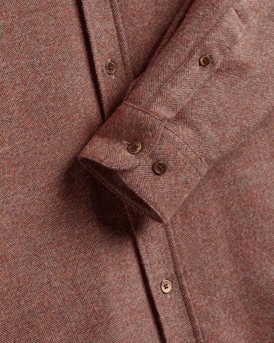  포르투기스플란넬 긴팔 셔츠 포르투갈 플란넬 에스피가  클레이 - PORTUGUESE FLANNEL