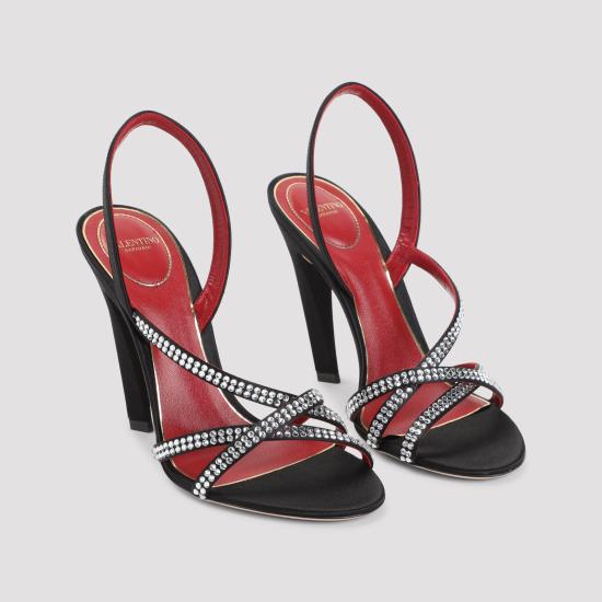 25FW 발렌티노 가라바니 7W0S0MY8UMT 32U NERO CRYSTAL - VALENTINO GARAVANI