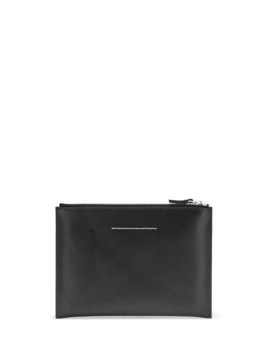 25FW MM6 메종마르지엘라 클러치/파우치 SA6WF0002P8651 T8013 BLACK - MM6 MAISON MARGIELA