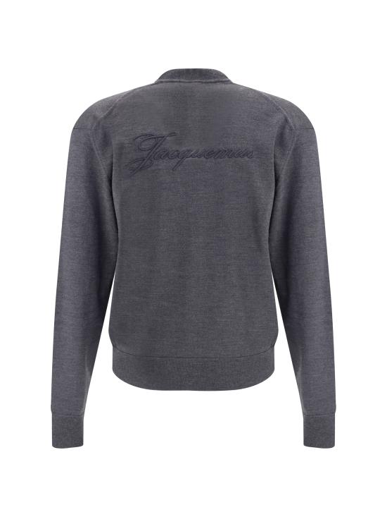 25FW 자크뮈스 스웨터 CDM00577AK00299 970 GREY - JACQUEMUS