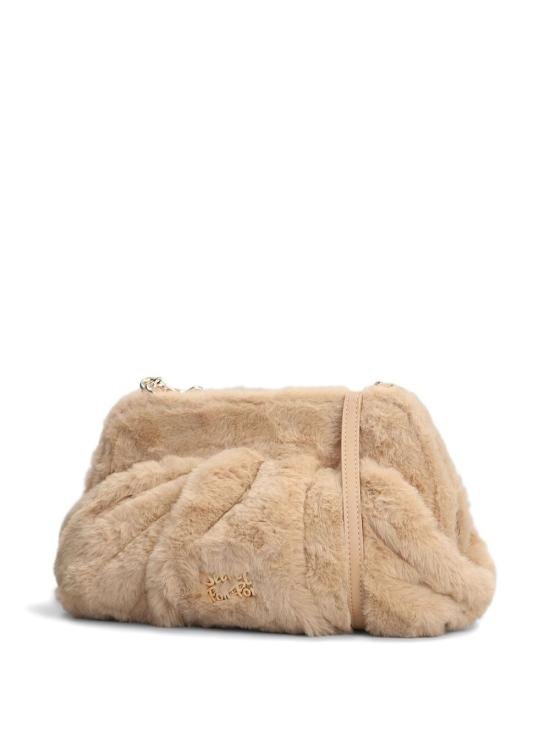 25FW 시크릿 폰 폰 숄더백 MARGARETFURCLUTCHM CAMEL Brown - SECRET PON PON