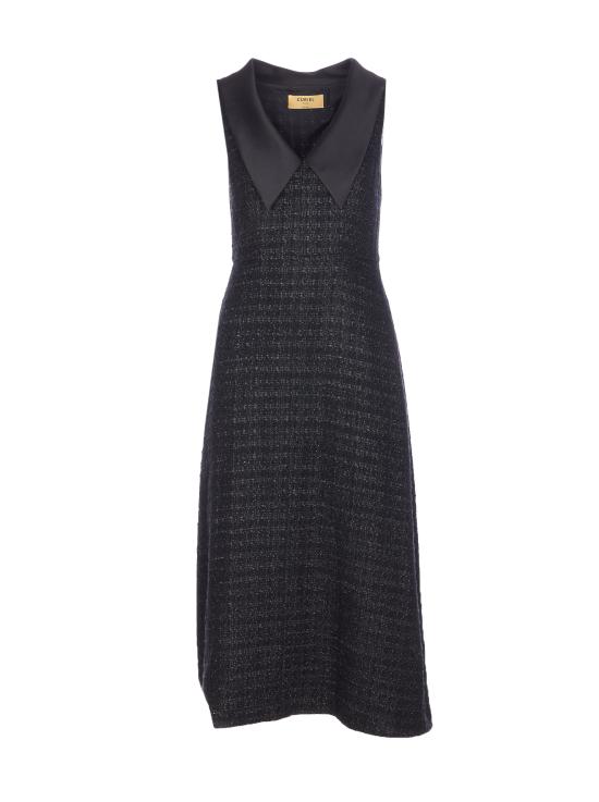 25FW CURVEL 미디 원피스 CDR24406B BK Black