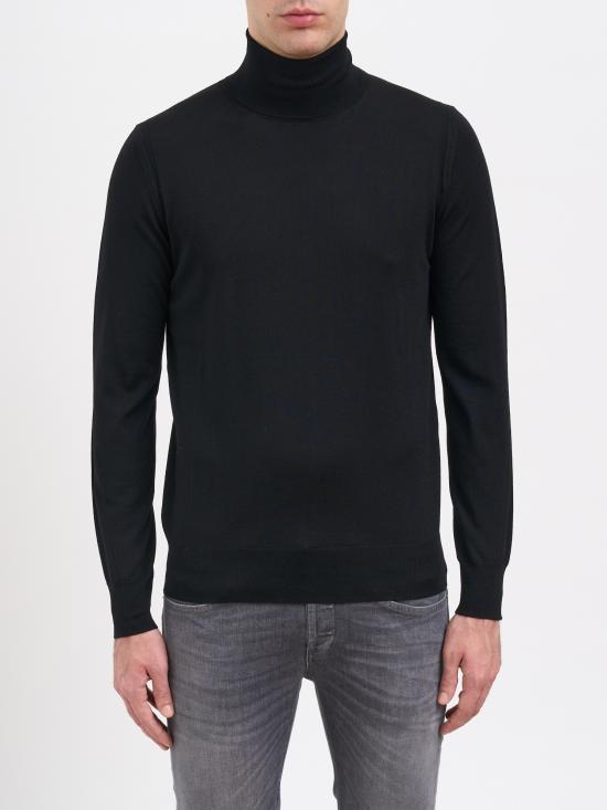 25FW 파올로페코라 스웨터 MA003F0019000 Black